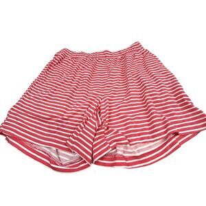 Liz Claiborne sleepwear shorts Size xs pink & White Stripes with pockets